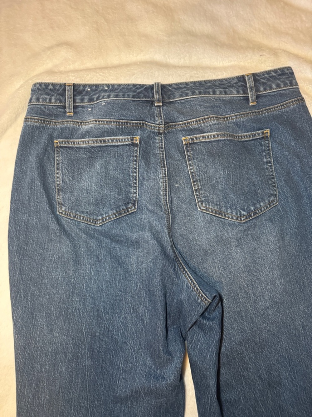 Talbots Women's Straight Leg Jeans - Dark Blue Size 16W - Picture 9 of 9